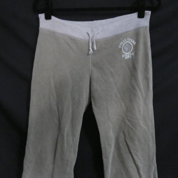 GUESS JEANS | small | Casual Khaki Drawstring Sweatpants | *couple of tiny holes - Picture 6 of 16